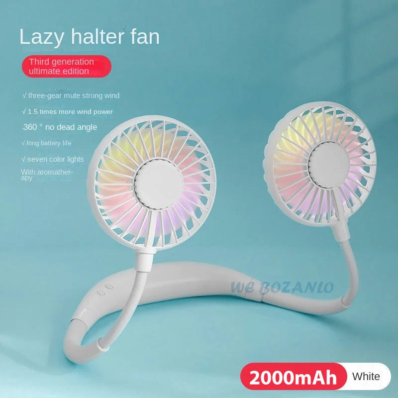 Ventilateur de Cou Portable – 🚚 Livraison Gratuite