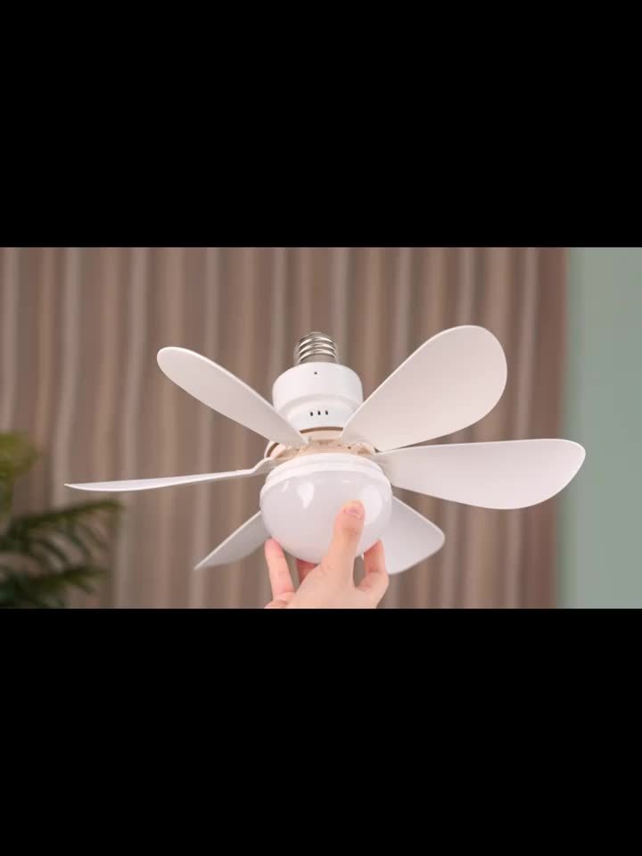 Ventilateur de Plafond LED Intelligent – Éclairage 3 Couleurs & Télécommande