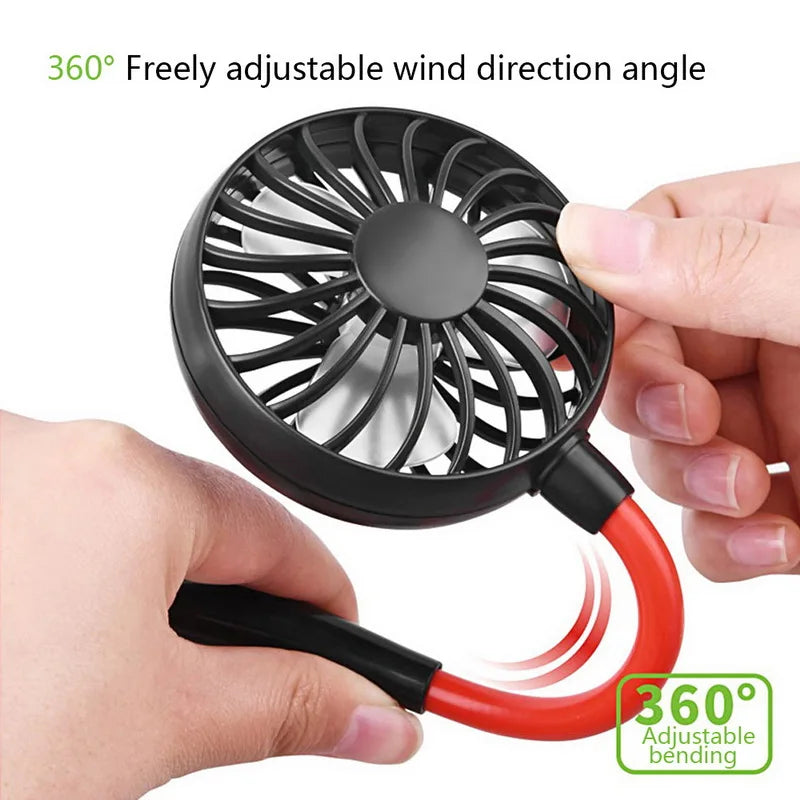 Ventilateur de Cou Portable – 🚚 Livraison Gratuite