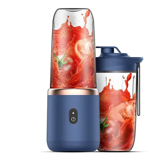 Mini Blender Portable USB Rechargeable – 6 Lames – 🚚 Livraison Gratuite