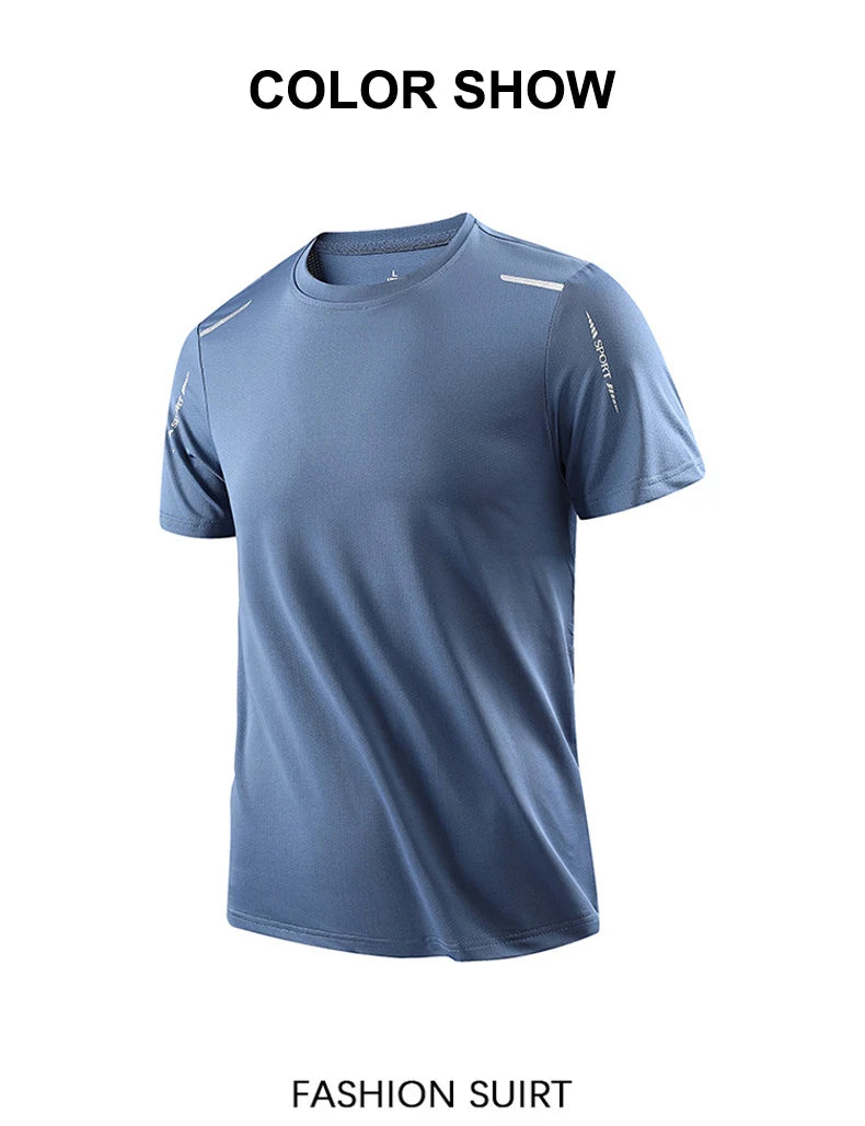 T-Shirt Sport Homme Séchage Rapide – Respirant et Léger – 🚚 Livraison Gratuite