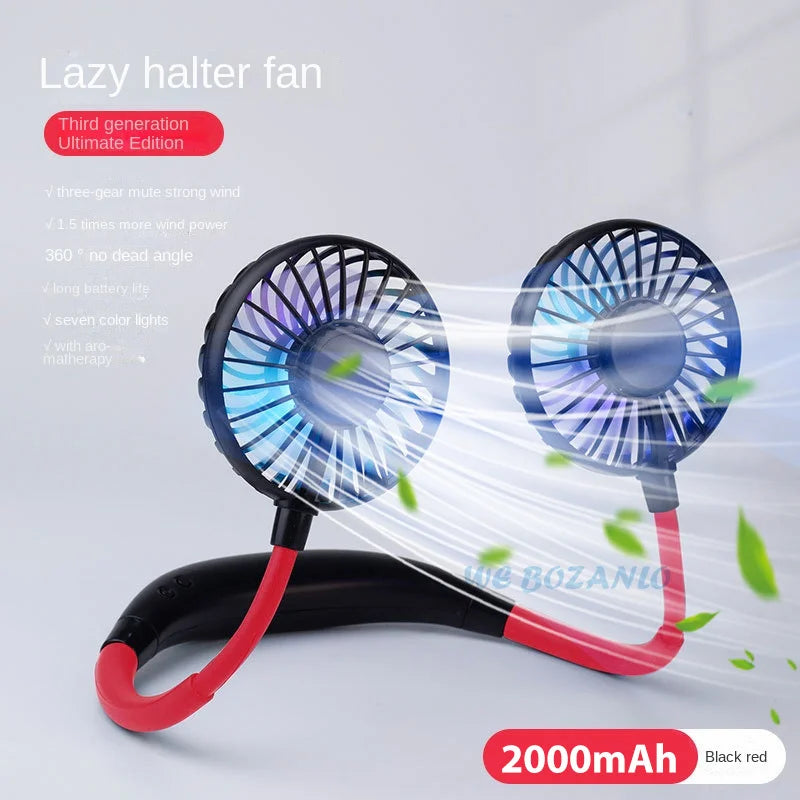 Ventilateur de Cou Portable – 🚚 Livraison Gratuite