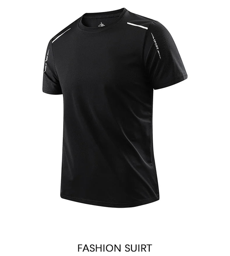 T-Shirt Sport Homme Séchage Rapide – Respirant et Léger – 🚚 Livraison Gratuite