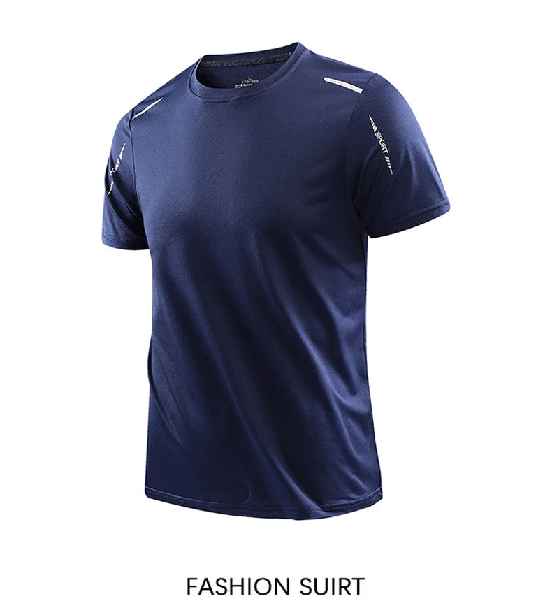 T-Shirt Sport Homme Séchage Rapide – Respirant et Léger – 🚚 Livraison Gratuite