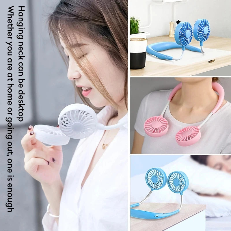 Ventilateur de Cou Portable – 🚚 Livraison Gratuite