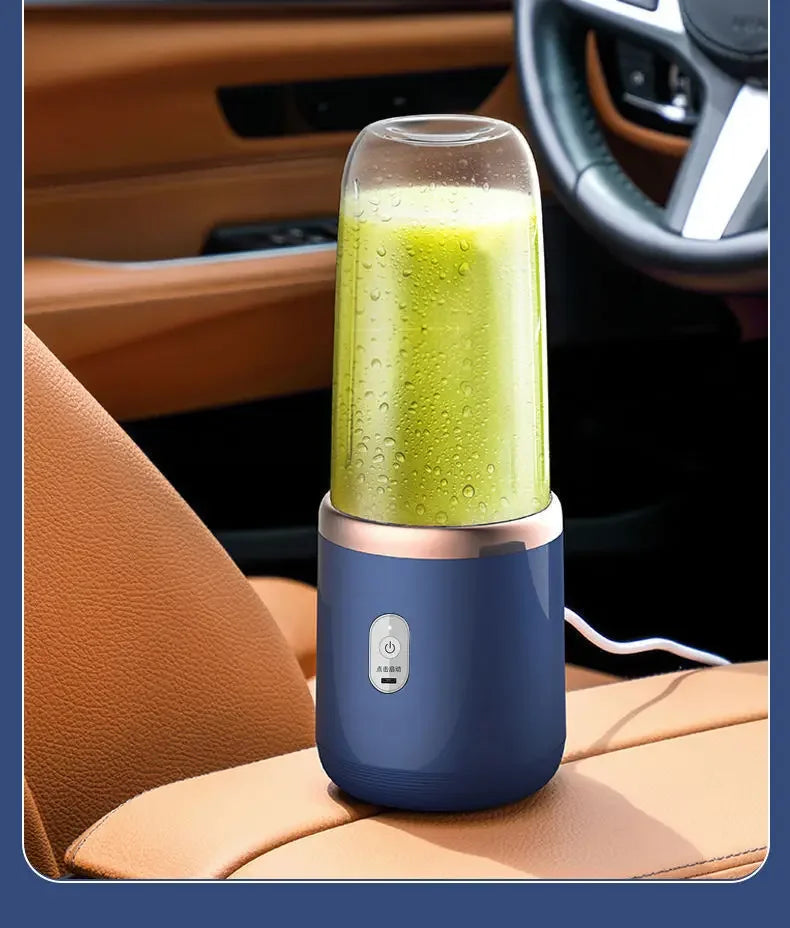 Mini Blender Portable USB Rechargeable – 6 Lames – 🚚 Livraison Gratuite
