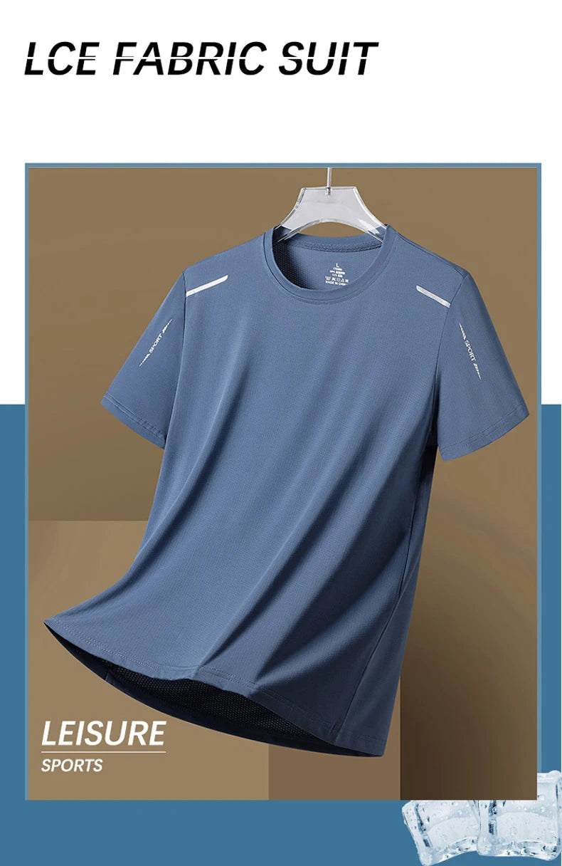 T-Shirt Sport Homme Séchage Rapide – Respirant et Léger – 🚚 Livraison Gratuite