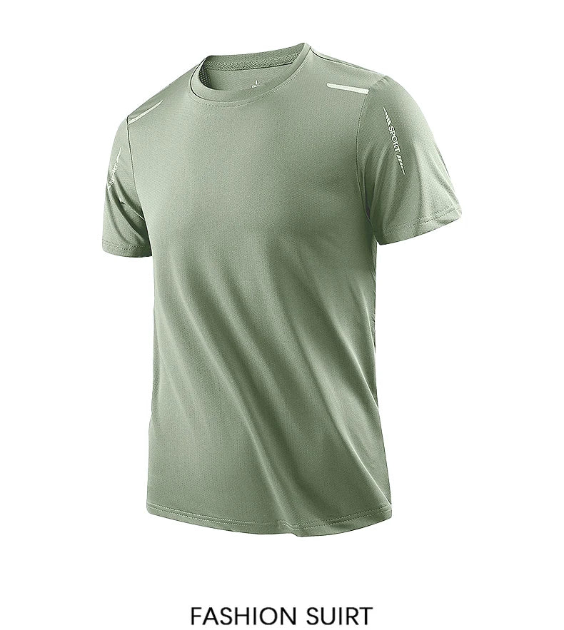 T-Shirt Sport Homme Séchage Rapide – Respirant et Léger – 🚚 Livraison Gratuite