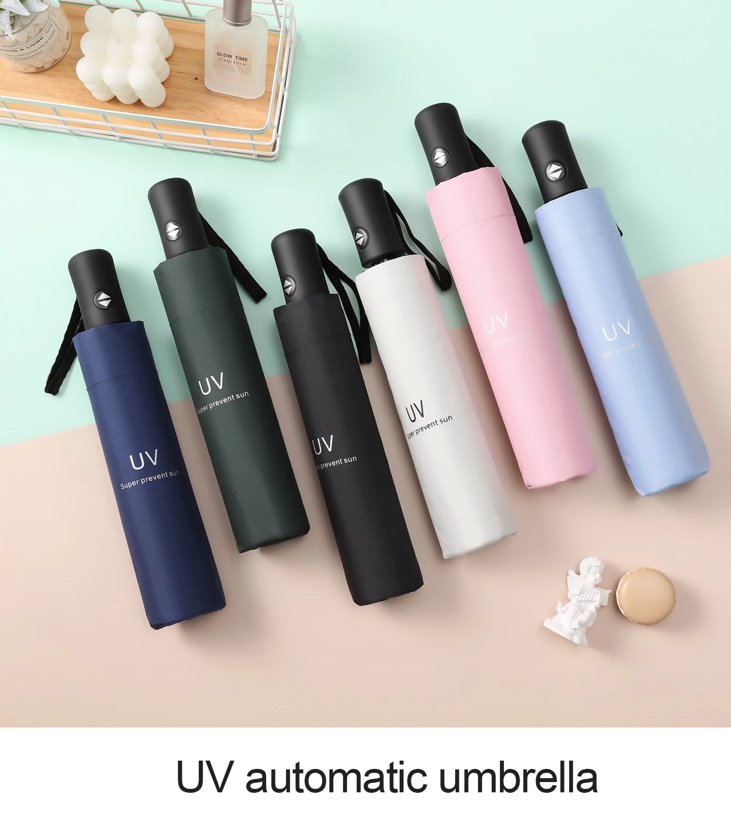Parapluie Automatique Coupe-Vent Double Couche – 🚚 Livraison Gratuite