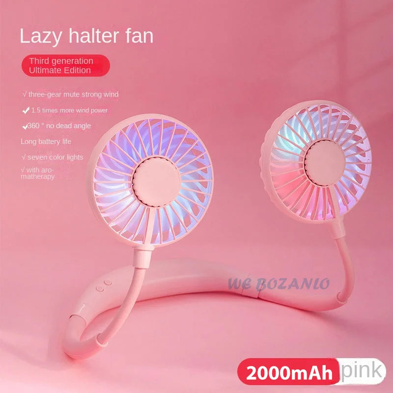 Ventilateur de Cou Portable – 🚚 Livraison Gratuite