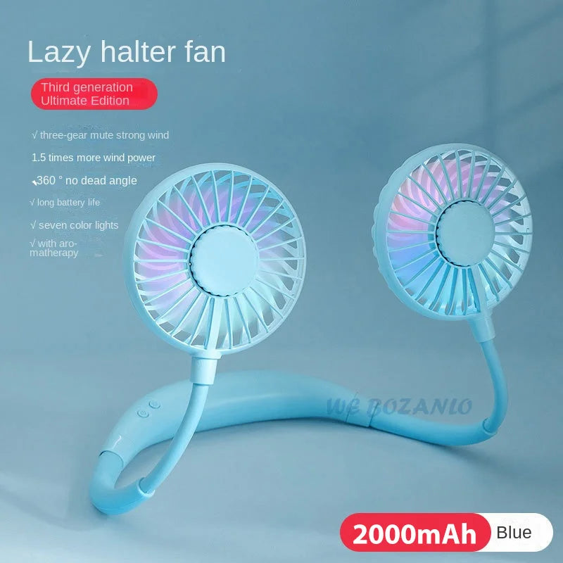 Ventilateur de Cou Portable – 🚚 Livraison Gratuite