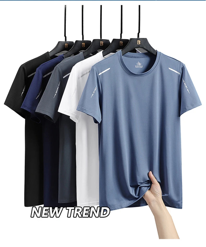 T-Shirt Sport Homme Séchage Rapide – Respirant et Léger – 🚚 Livraison Gratuite