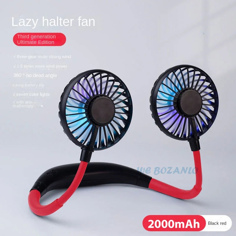 Ventilateur de Cou Portable – 🚚 Livraison Gratuite