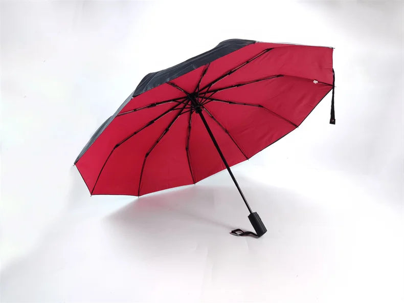 Parapluie Automatique Coupe-Vent Double Couche – 🚚 Livraison Gratuite